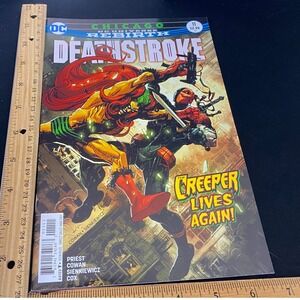 DC Comics Deathstroke Rebirth #11 "The Creeper Lives Again!" 2017 Comic Book‎